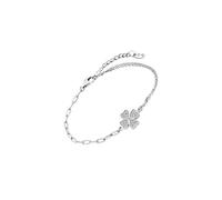 LOTUS SILVER Bracelet LP3643-2/1 Mystic Argent Trèfle 16.00 mm Femme, Argent, Zircone cubique.