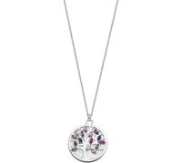 Lotus Silver Collier | Collier > Arbre de vie & nacre LP1891-1/1
