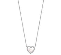 Lotus Silver Collier | Collier avec coeur > Argent/Bicolore LP1856-1/1