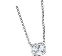Lotus Silver Collier Cristaux de zirconium LP2002-1/1 ARGENT Pierre D2JLP2002-1-1