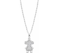 Lotus Silver Collier en argent 925 environ 42cm Mothers Love Femmes JLP3758-1-1