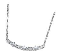 Lotus Silver Collier Line Argent 925 Zircônias LP2007-1-1