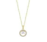 LOTUS SILVER Collier LP3080-1/2 Beyond Classics Argent Fleur 42 mm Femme