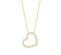 LOTUS SILVER Collier LP3670-1/3 Moments Argent Cœur 42 mm Femme