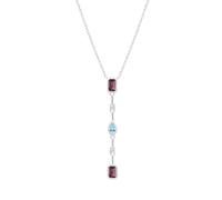 LOTUS SILVER Collier LP3882-1/1 Couleurs Argent 42 mm Femme