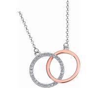 Lotus Silver Collier Zirconia LP1955-1/1 ARGENT Cercles reliés D2JLP1955-1-1