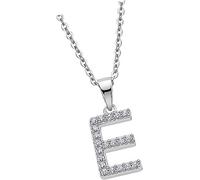 Lotus Silver Collier Zirconia LP1958-1/E 925 Argent Lettre E D2JLP1958-1-E