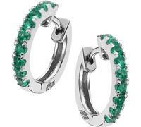 Lotus Silver Créoles en argent 925 Boucles d'oreilles Femme JLP1993-4-2