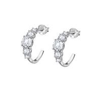 Lotus Silver Créoles en argent 925 LP2012-4/2 cristaux de zirconium JLP2012-4-2