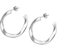 Lotus Silver Créoles Femmes Lotus Silver Boucles d'oreilles tendance D2JLP3187-4-1