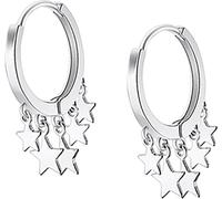 Lotus Silver Créoles Femmes Lotus Silver Boucles d'oreilles tendance D2JLP3211-4-1