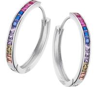 Lotus Silver Créoles Femmes Lotus Silver Boucles d'oreilles tendance D2JLP3396-4-7