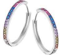Lotus Silver Créoles Femmes Lotus Silver Boucles d'oreilles tendance D2JLP3396-4-8