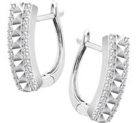 Lotus Silver Créoles Femmes Lotus Silver Boucles d'oreilles tendance D2JLP3697-4-1