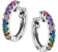 Lotus Silver Créoles Femmes Lotus Silver IT Girl Boucles d'oreilles D2JLP1993-4-1