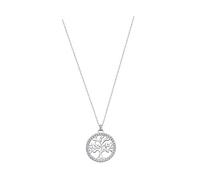 LOTUS SILVER LP1746-1/1 Collier pour femme en argent avec zircone arbre de vie D4JLP1746-1-1, Argent, Zircone cubique