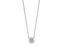 Lotus Silver - Pendentif en argent rhodié avec zircons - LP1252-1/1