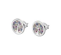 Lotus Silver TREE OF LIFE | Boucles d'oreilles arbre de vie argent LP1889-4/1