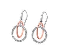 Lotus Silver TREND | Boucles d'oreilles bicolore zircon LP1955-4/1