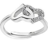 LOTUS Silver Zirconia Bague Femme Coeurs 925 argent sterling LP1594-3/1 bijoux de marque de haute qualité idéal comme une idée de cadeau pour l'anniversaire de mariage y compris l'emballage d'origine 