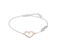 Lotus Silver Zirconia Bracelet ARGENT LP1819-2/2 Infini Cœur Femme JLP1819-2-2