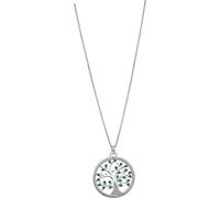 LOTUS Silver Zirconia Collier Femme Arbre de vie 925 argent sterling LP1895-1/1 bijoux de marque de haute qualité idéal comme une idée de cadeau pour l'anniversaire de mariage y compris l'emballage d'