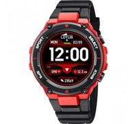 Lotus Smartime 50024/1 - Montre Connectée 50.8mm - Noir/Rouge