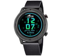 Lotus Smartime | Boîtier Noir | Bracelet En Maille D'acier Noir L50023/1 Montre