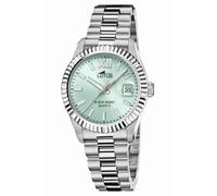 Lotus Watches Montre femme 18930/7 - Acier inoxydable - Cadran vert clair