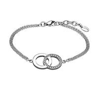 Lotus Style Bracelet Femme LS1913-2/1 Acier Inoxydable Argent Bijoux de marque D1JLS1913-2-1, 21 centimeters, Acier inoxydable