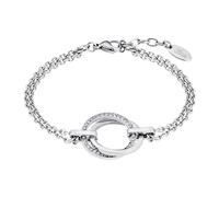 LOTUS STYLE Bracelet LS1780-2/1 de la collection Urban Woman en acier pour femme, sans aplica, argent, oxyde de zirconium, No aplica, Argent, Zirkonia
