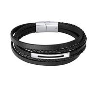 LOTUS STYLE Bracelet LS2145-2/3 Urban Man Cuir 213.00 mm Homme, Taille unique, Cuir, Pas de gemme