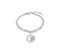 LOTUS STYLE Bracelet LS2466-2/1 Millennial Acier inoxydable Cœur 19,50 mm Femme