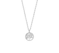 LOTUS STYLE Collier LS2194-1/1 Rainbow en acier inoxydable 316L Arbre de vie 500 mm pour femme, Taille unique, Acier inoxydable, Pas de gemme