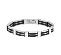 LOTUS STYLE Femme Acier Asscher Zircone bleue Bracelet