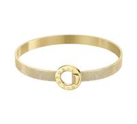 LOTUS STYLE Bracelet Femme Acier Inoxydable LS2080-2/2 - Bracelet Sophistiqué Poli et Finition Raffinée - Bracelet Doré 6,1 cm - Cadeau Anniversaire - Occasions Spéciales