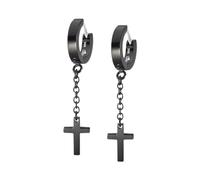 Lotus Style LS2173-4/2 Boucles d'oreilles en acier pour homme