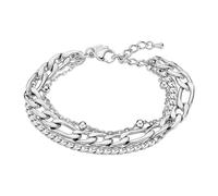 LOTUS STYLE LS2339-2/1 Urban Woman Bracelet en acier inoxydable 316L 200 mm pour femme, Acier inoxydable, Sans pierre