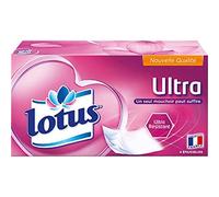 Lotus Ultra 72 Mouchoirs Blancs (lot de 3)