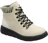 Lotus White Waterproof Patent Ankle Boots