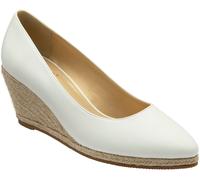 Lotus White Wedges Espadrilles Shoes White EU 39 (UK 6)