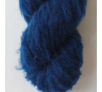 Lotus Yarns Brossé (1 écheveau de 50 g) - Fil à tricoter doux et respirant - Pour vêtements, écharpes, chapeaux et projets d'artisanat - 08-Bleu foncé