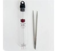 Lotus Yarns Pointes d'aiguilles circulaires interchangeables, aiguilles à tricoter en acier inoxydable brillant, lisses et légères pour débutants, tous les projets, US 7 (4,5 mm)