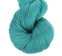 Lotus Yarns Swan Lake Lace Weight 50% Cashmere 40% Fine Wool 10% Angora Blended Hand Knitting Yarns for Comfortable Baby and Adult Clothing for Fashion Garment Baby Clothe (16-Aqua)