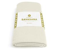 Lotuscrafts Couverture de Yoga en Coton Bio, résistance & Durable, Couverture de médiation, Yoga Blanket, 200 x 150 cm