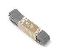 LOTUSCRAFTS Sangle de yoga, Ceinture de yoga, 100% coton bio, pour un meilleur étirement, pour débutants et avancés, 250 x 3,8 cm