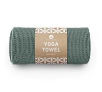 Lotuscrafts Serviette de Yoga antidérapante avec Une Bonne adhérence au Sol et Une Structure gaufrée spéciale pour Une Tenue idéale sur Le Dessus (Balsam Green)