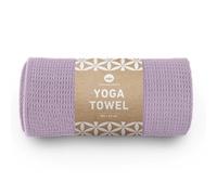 Lotuscrafts Serviette de Yoga antidérapante avec Une Bonne adhérence au Sol et Une Structure gaufrée spéciale pour Une Tenue idéale sur Le Dessus (Lafender Fog)