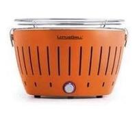 LotusGrill - Barbecue ORANGE avec piles et câble d'alimentation USB G