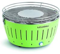 Lotusgrill Barbecue Vert (Mod. Mini Ø 25,8 Cm) Avec Piles Et Câble D'alimentation Usb